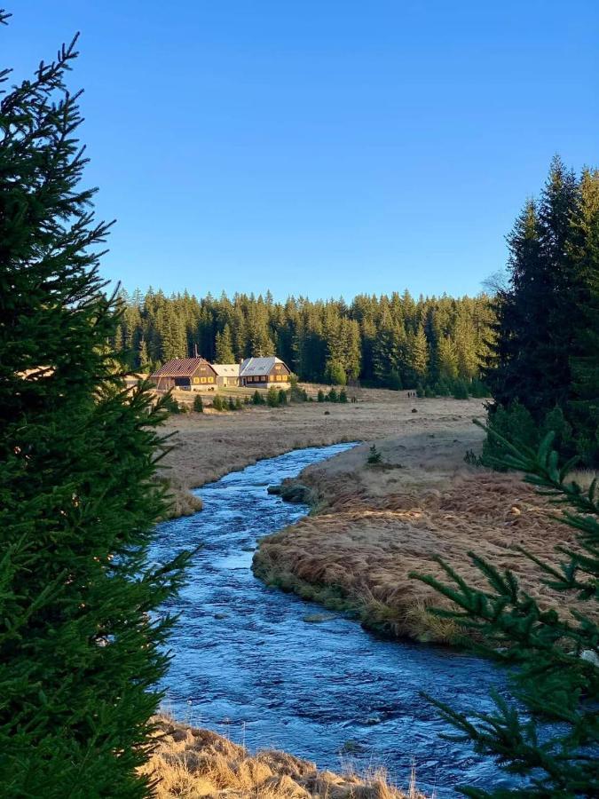 Horská Kvilda - Ubytování U Chvalů Exteriér fotografie