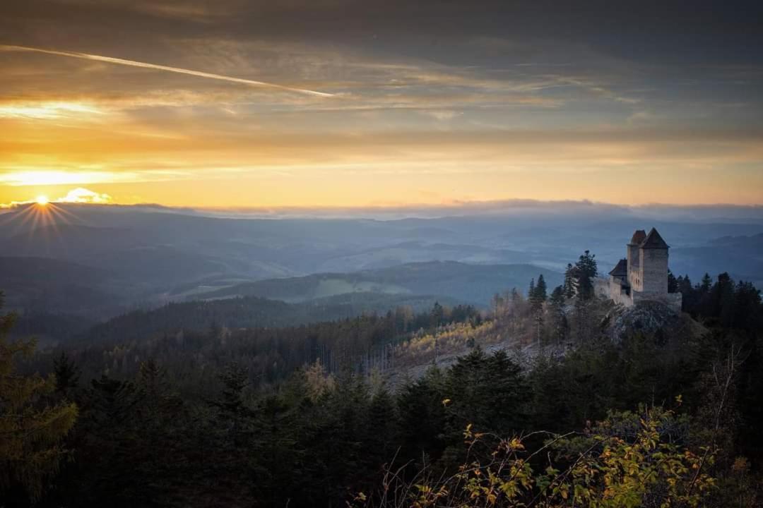 Horská Kvilda - Ubytování U Chvalů Exteriér fotografie